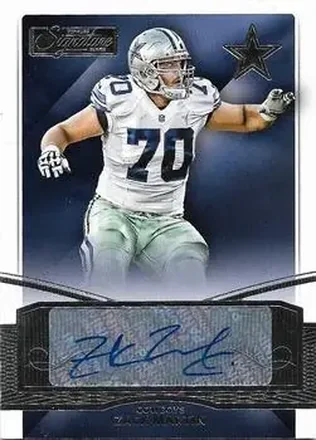 2015 Donruss Signature Series #72 - Zack Martin - Dallas Cowboys