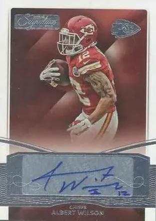 2015 Donruss Signature Series #73 - Albert Wilson - Kansas City Chiefs