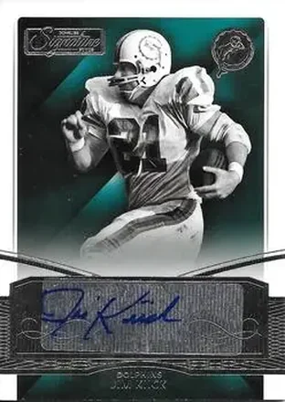 2015 Donruss Signature Series #79 - Jim Kiick - Miami Dolphins