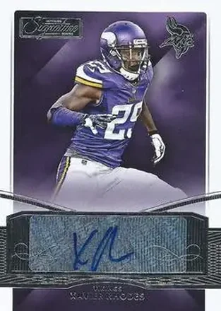 2015 Donruss Signature Series #90 - Xavier Rhodes - Minnesota Vikings