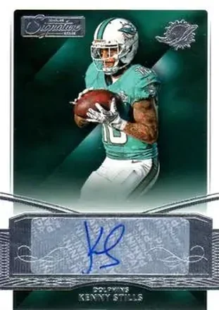 2015 Donruss Signature Series #92 - Kenny Stills - Miami Dolphins