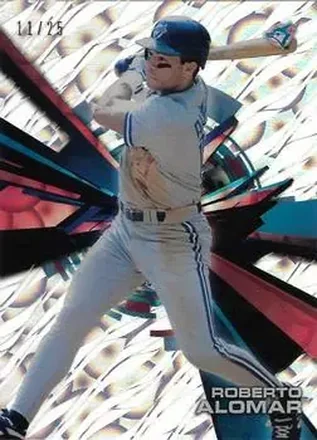 2015 Topps High Tek - Pattern 1A/B Grass/Waves Clouds Diffractor #HT-RA - Roberto Alomar - Toronto Blue Jays