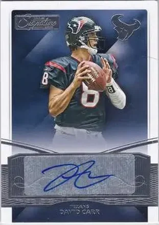2015 Donruss Signature Series #113 - David Carr - Houston Texans