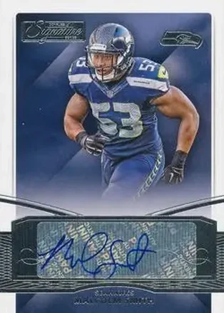 2015 Donruss Signature Series #145 - Malcolm Smith - Seattle Seahawks