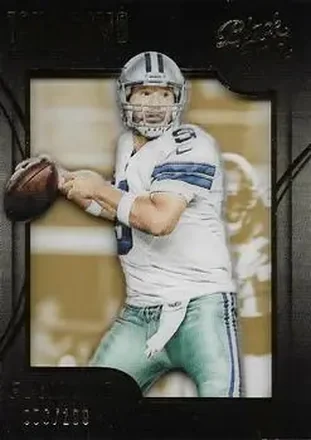 2015 Panini Black Gold #8 - Tony Romo - Dallas Cowboys