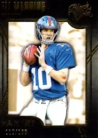 2015 Panini Black Gold #9 - Eli Manning - New York Giants