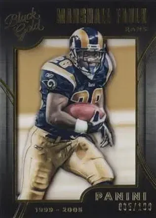 2015 Panini Black Gold #59 - Marshall Faulk - St. Louis Rams