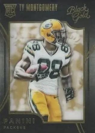 2015 Panini Black Gold #70 - Ty Montgomery - Green Bay Packers