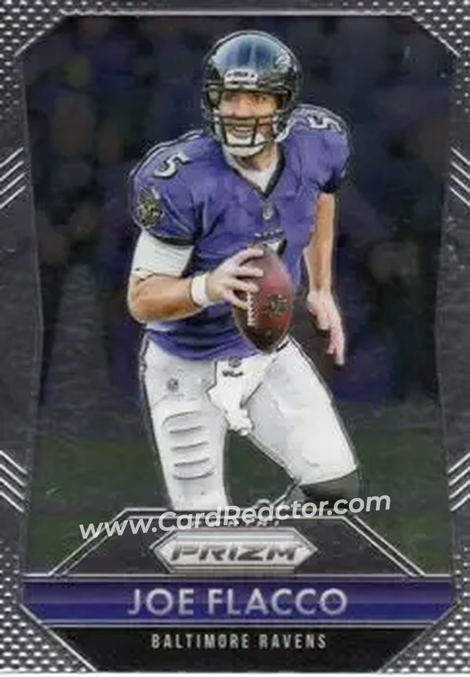 2015 Panini Prizm #5 - Joe Flacco - Baltimore Ravens - Front