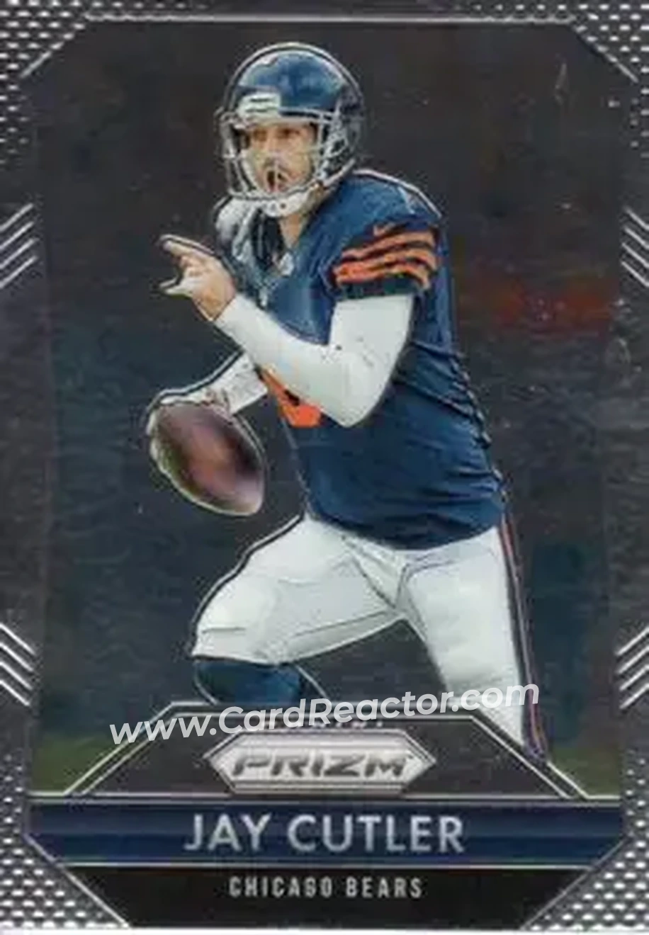 2015 Panini Prizm #6 - Jay Cutler - Chicago Bears - Front