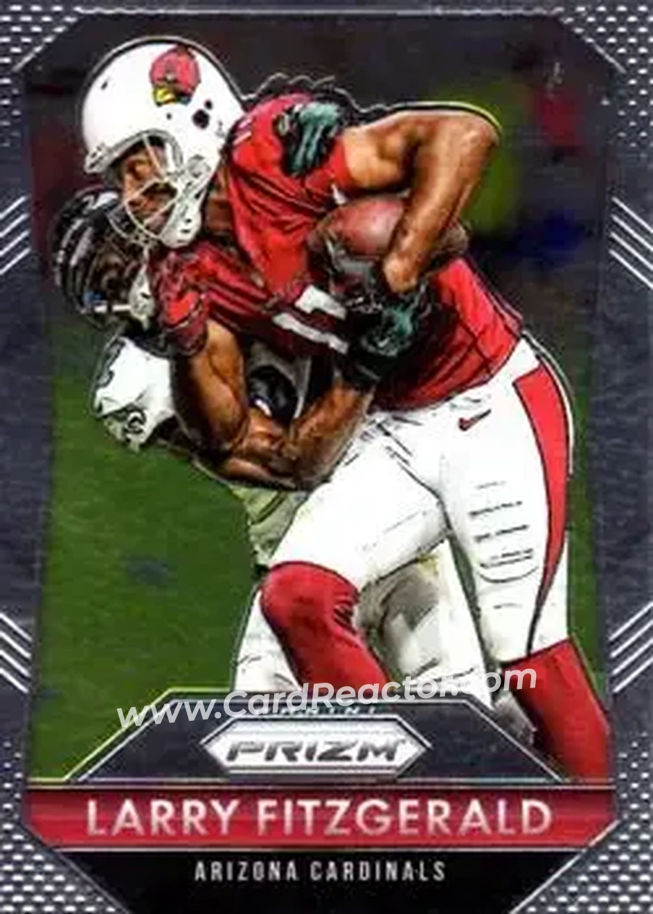 2015 Panini Prizm #11 - Larry Fitzgerald - Arizona Cardinals - Front