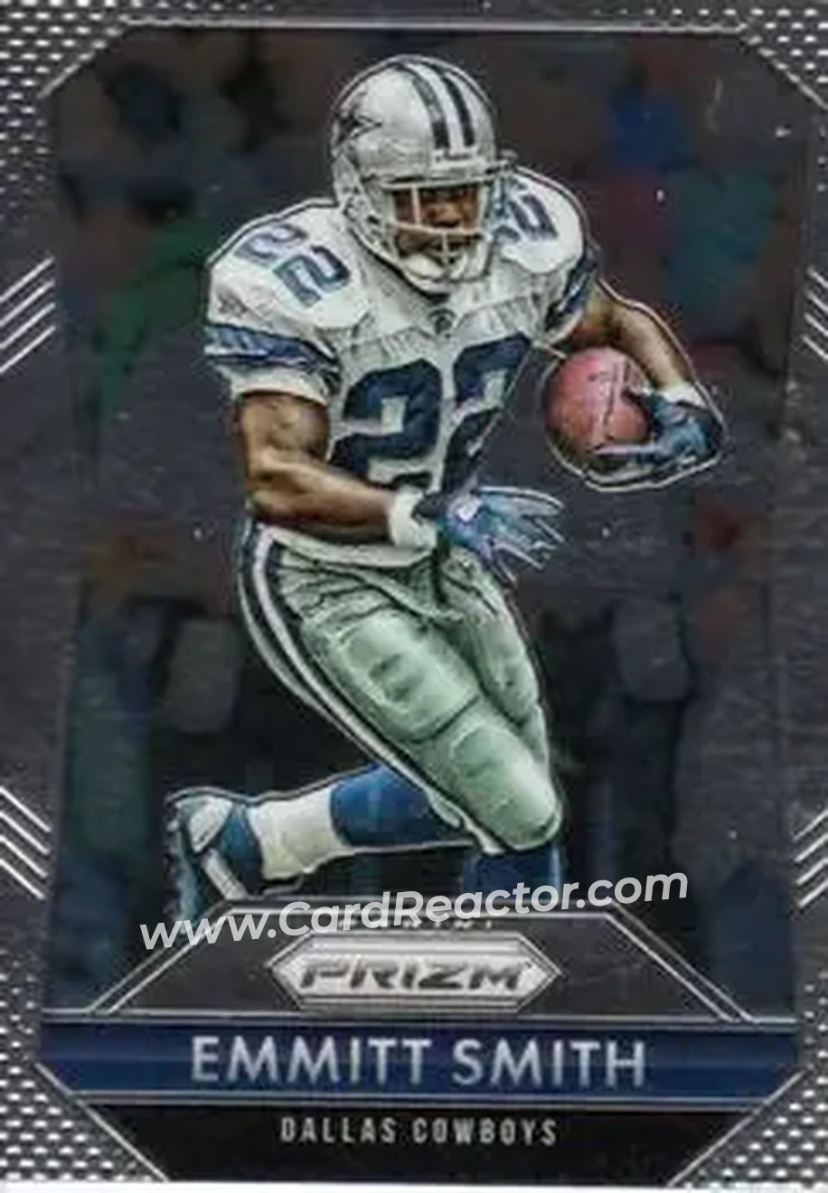 2015 Panini Prizm #22 - Emmitt Smith - Dallas Cowboys - Front