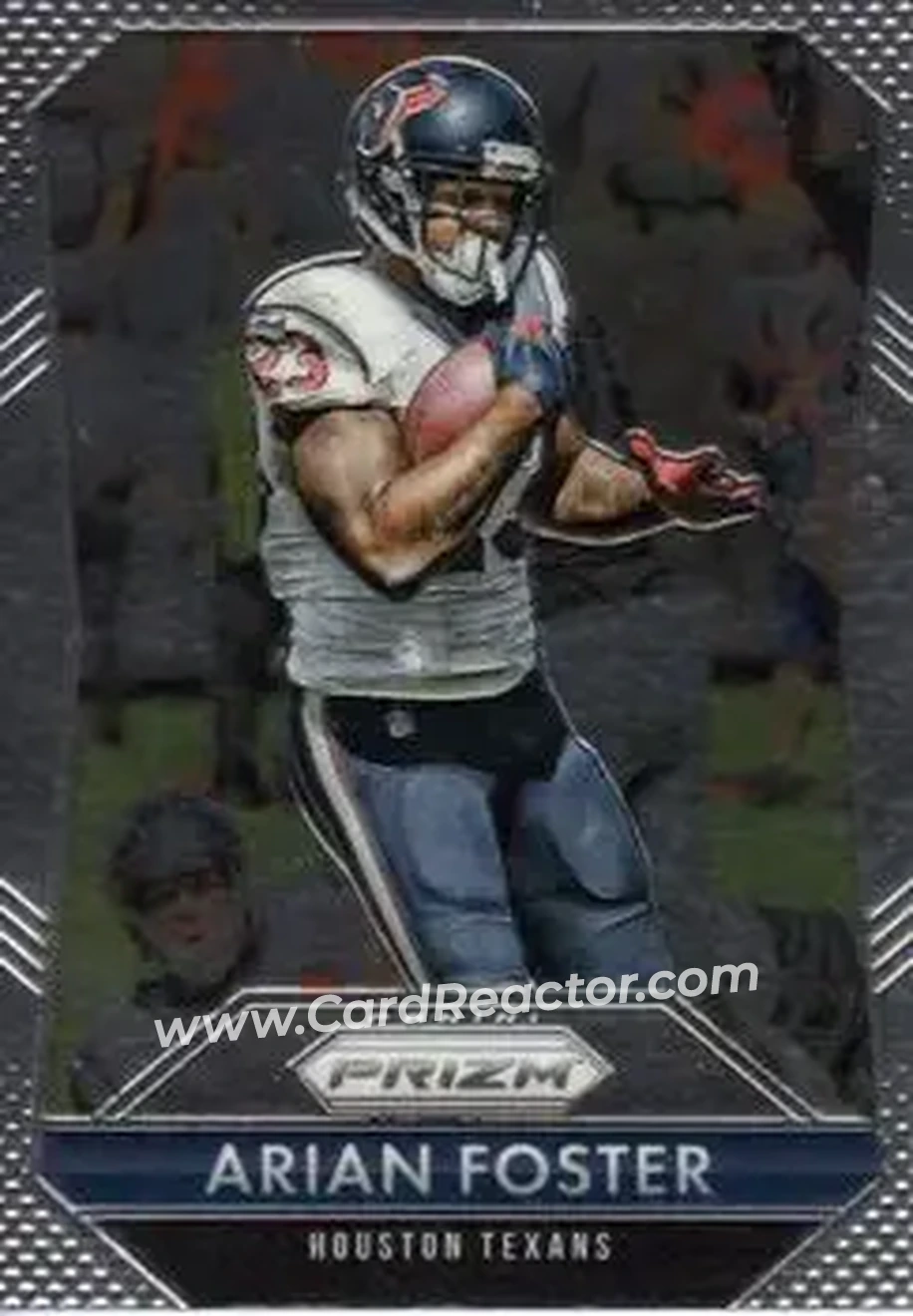 2015 Panini Prizm #23 - Arian Foster - Houston Texans - Front