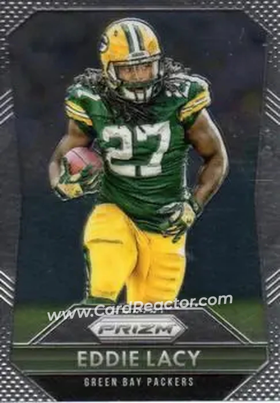 2015 Panini Prizm #27 - Eddie Lacy - Green Bay Packers - Front
