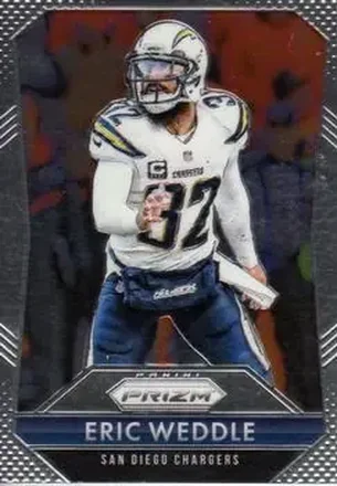 2015 Panini Prizm #32 - Eric Weddle - San Diego Chargers