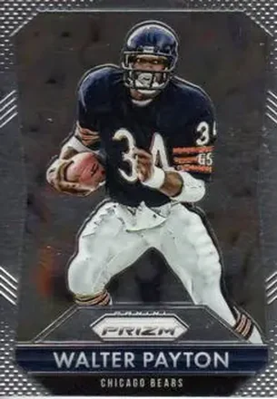 2015 Panini Prizm #34 - Walter Payton - Chicago Bears