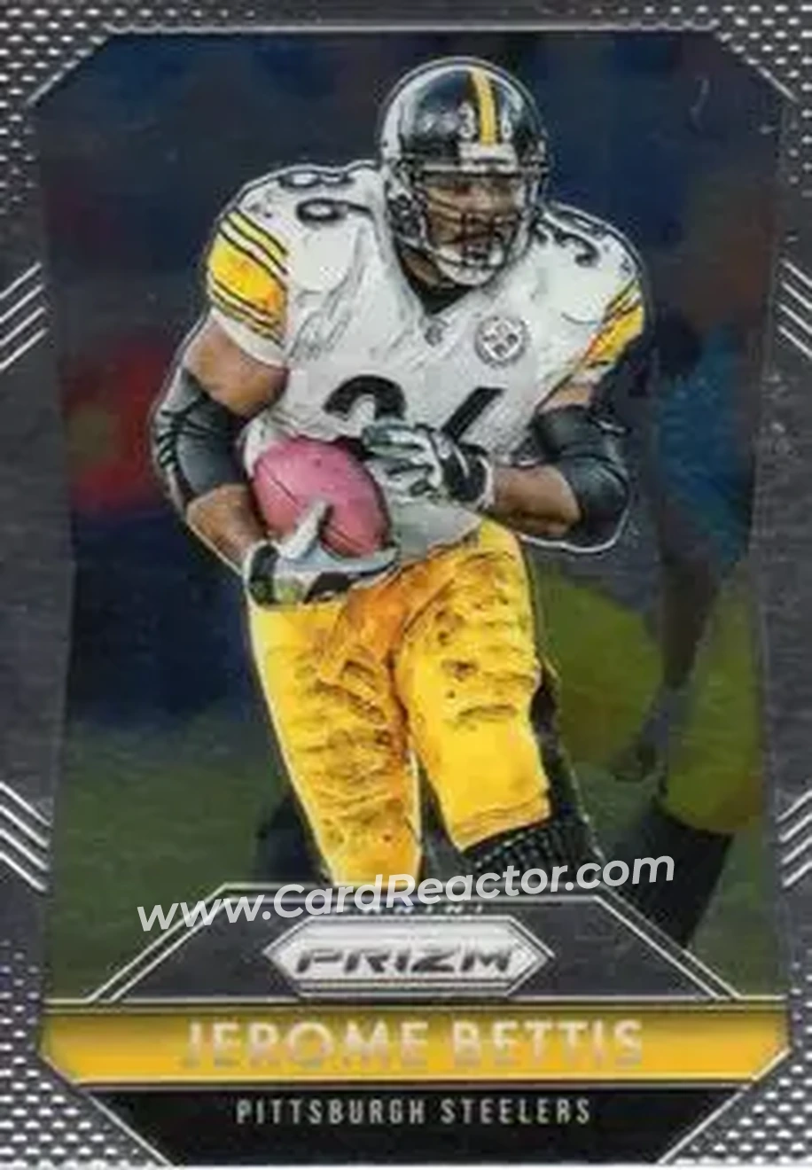 2015 Panini Prizm #36 - Jerome Bettis - Pittsburgh Steelers - Front