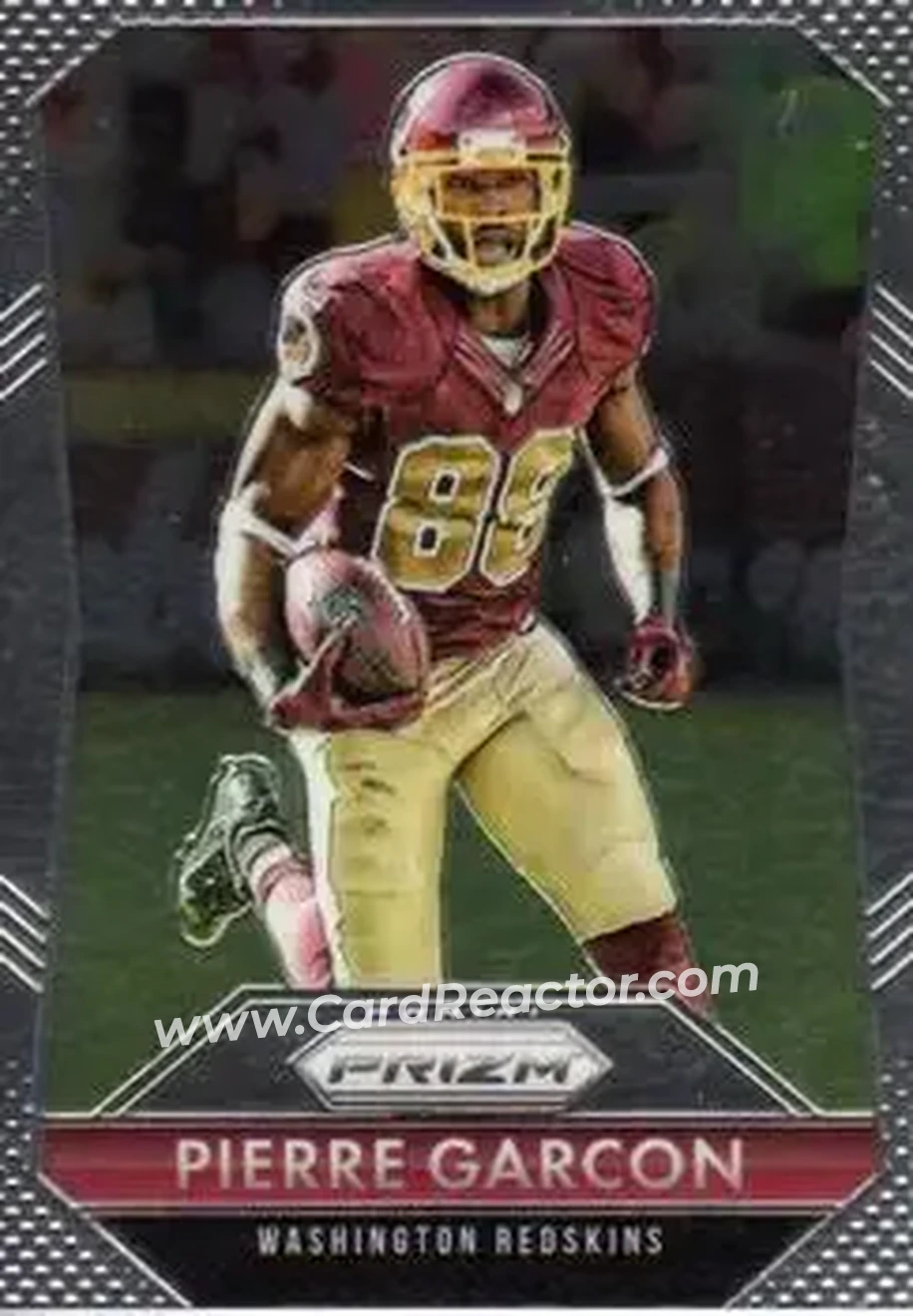 2015 Panini Prizm #38 - Pierre Garcon - Washington Redskins - Front