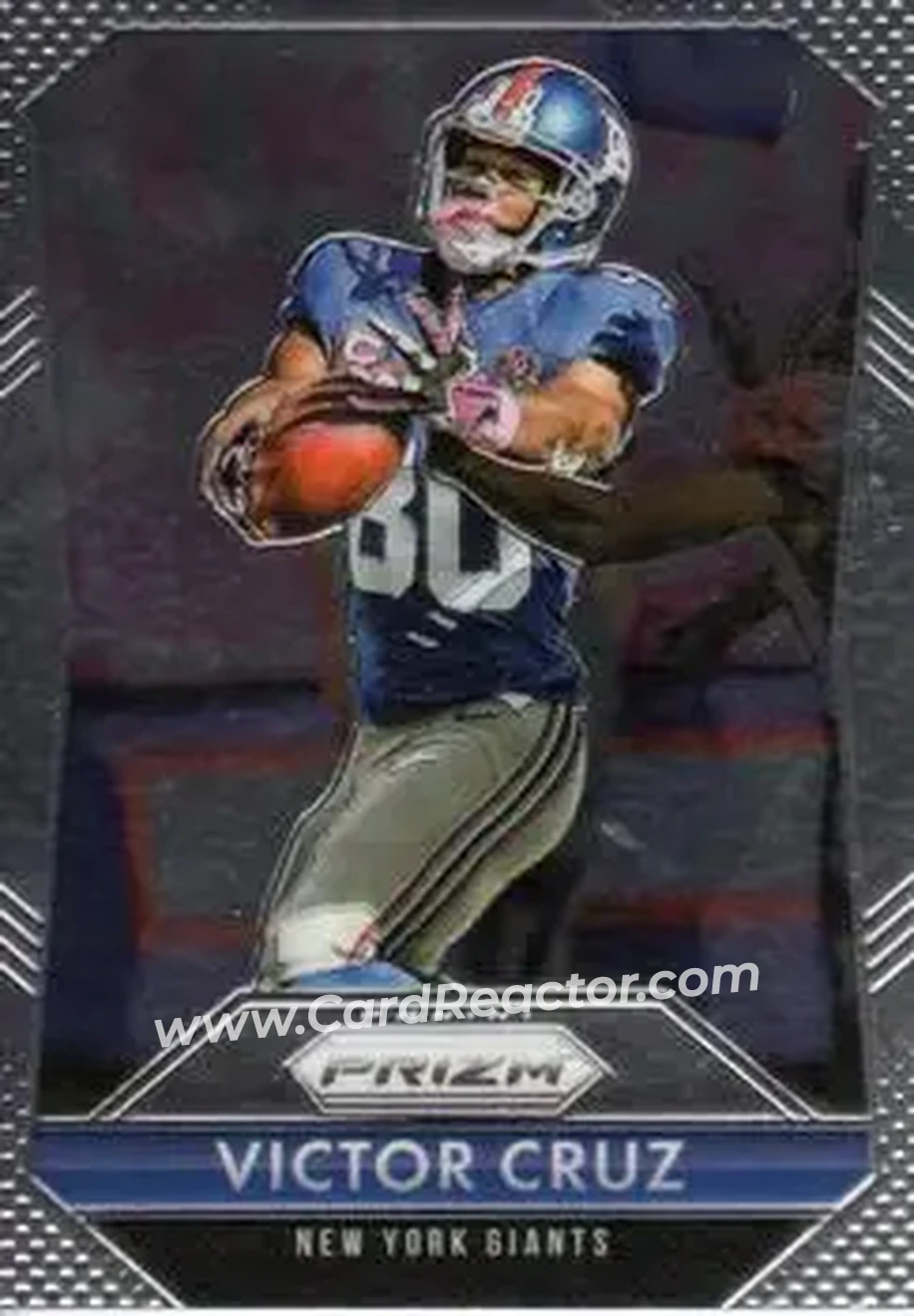 2015 Panini Prizm #41 - Victor Cruz - New York Giants - Front
