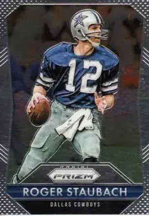 2015 Panini Prizm #43 - Roger Staubach - Dallas Cowboys