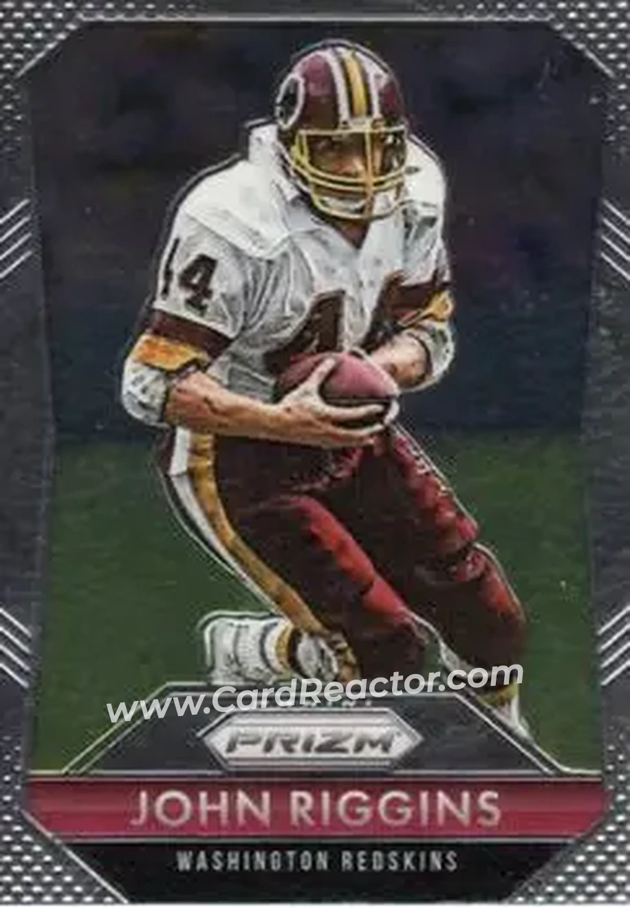 2015 Panini Prizm #44 - John Riggins - Washington Redskins - Front