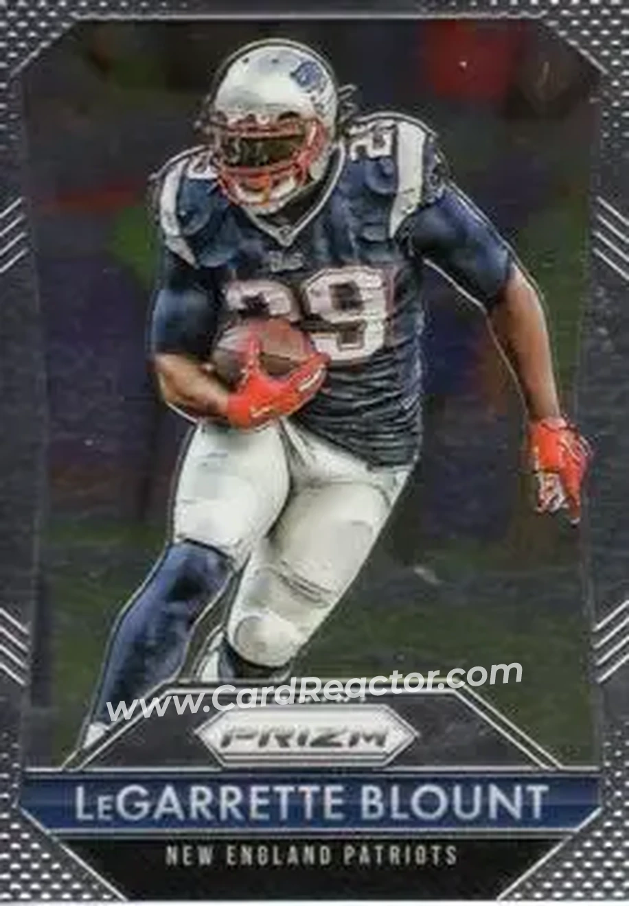 2015 Panini Prizm #46 - LeGarrette Blount - New England Patriots - Front