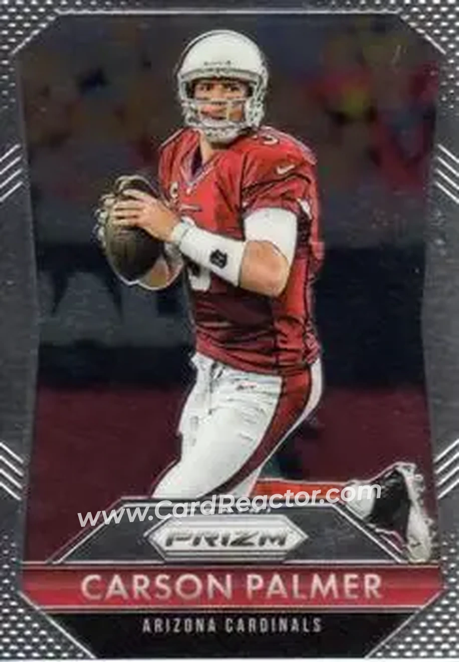 2015 Panini Prizm #49 - Carson Palmer - Arizona Cardinals - Front