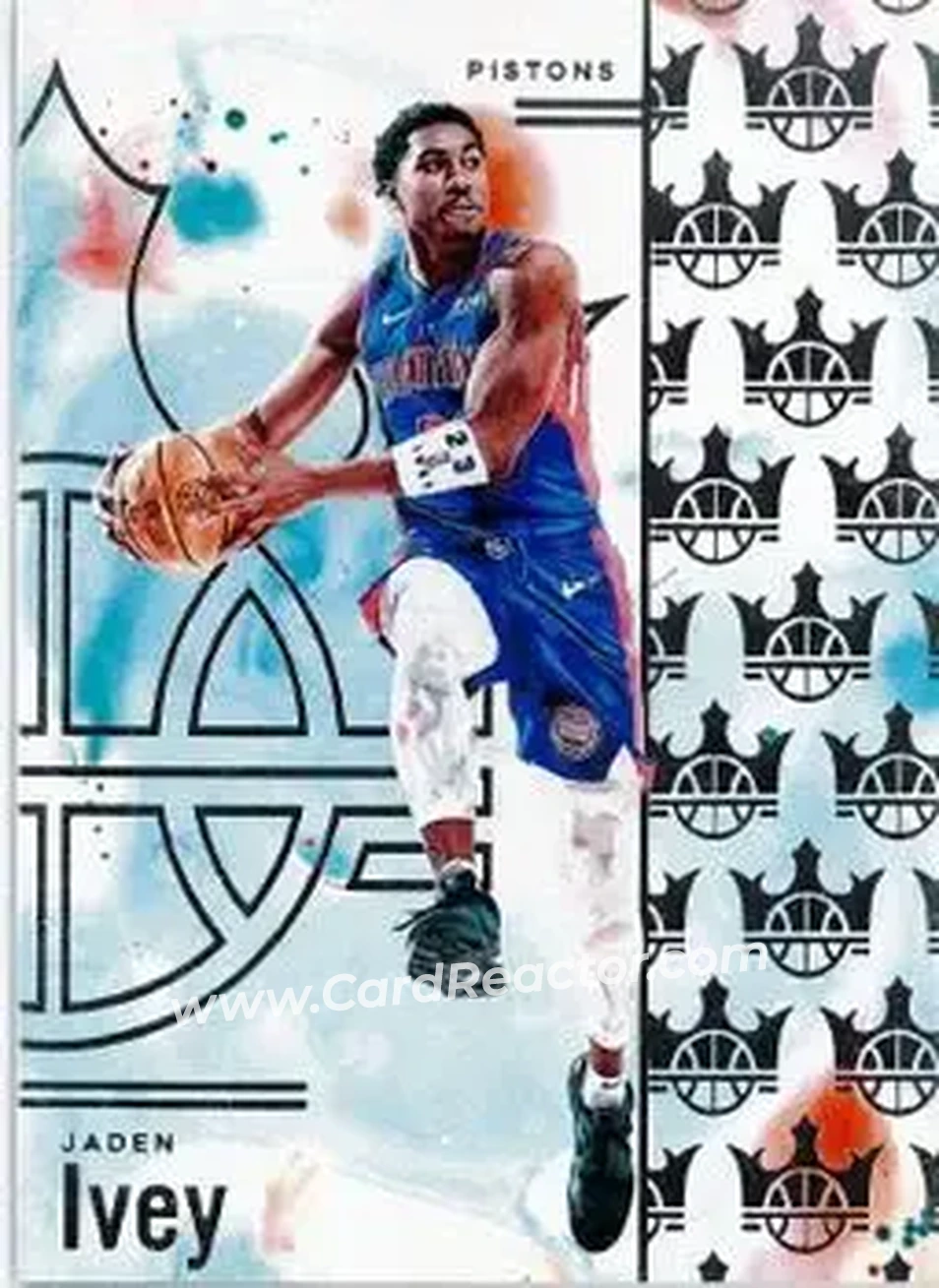 2024-25 Panini Court Kings #57 - Jaden Ivey - Detroit Pistons - Front