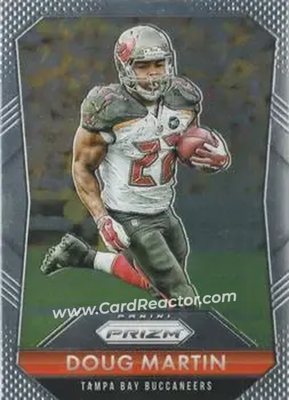 2015 Panini Prizm #68 - Doug Martin - Tampa Bay Buccaneers - Front
