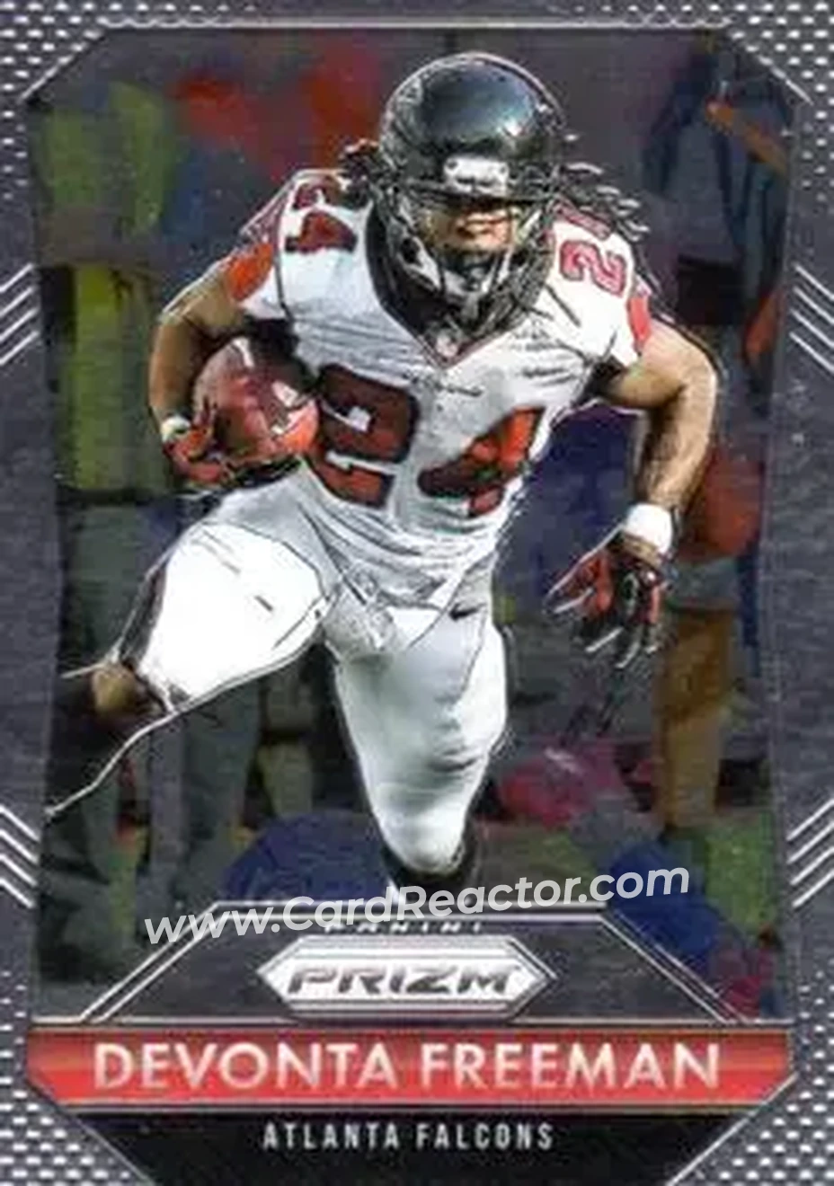 2015 Panini Prizm #69 - Devonta Freeman - Atlanta Falcons - Front 2015 Panini Prizm #69 - Devonta Freeman - Atlanta Falcons - Front