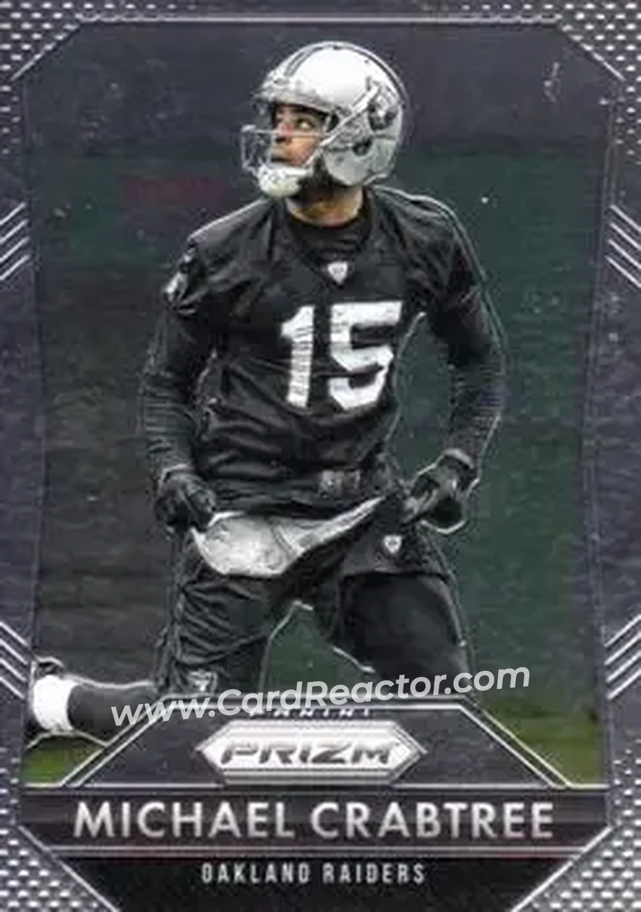 2015 Panini Prizm #70 - Michael Crabtree - Oakland Raiders - Front