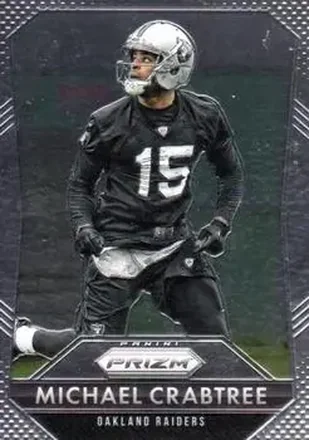 2015 Panini Prizm #70 - Michael Crabtree - Oakland Raiders