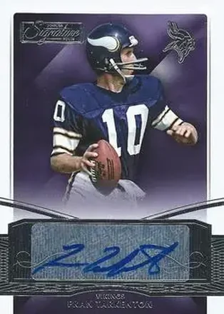 2015 Donruss Signature Series #217 - Fran Tarkenton - Minnesota Vikings