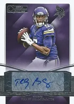 2015 Donruss Signature Series #228 - Teddy Bridgewater - Minnesota Vikings