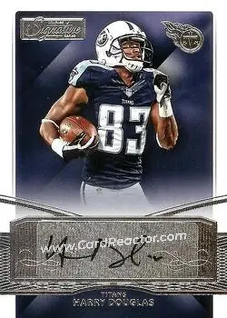 2015 Donruss Signature Series #241 - Harry Douglas - Tennessee Titans - Front