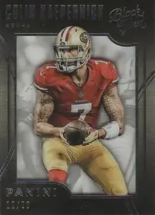 2015 Panini Black Gold - White Gold #7 - Colin Kaepernick - San Francisco 49ers