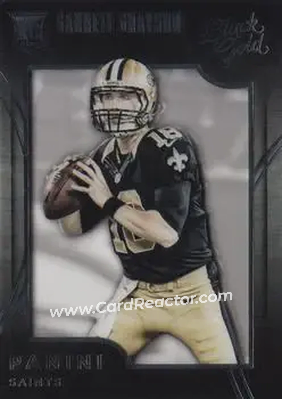 2015 Panini Black Gold - White Gold #80 - Garrett Grayson - New Orleans Saints