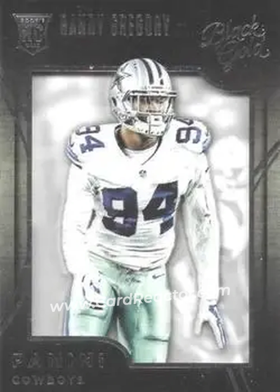 2015 Panini Black Gold - White Gold #82 - Randy Gregory - Dallas Cowboys