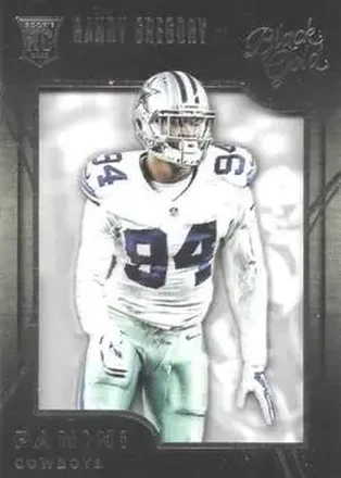 2015 Panini Black Gold - White Gold #82 - Randy Gregory - Dallas Cowboys