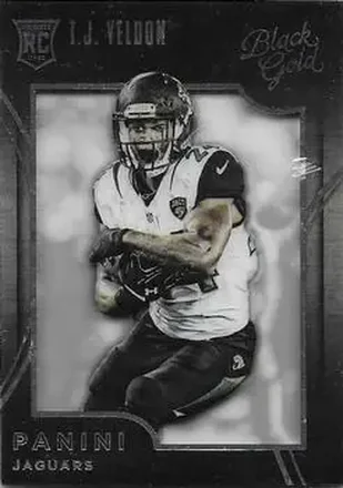2015 Panini Black Gold - White Gold #98 - T.J. Yeldon - Jacksonville Jaguars