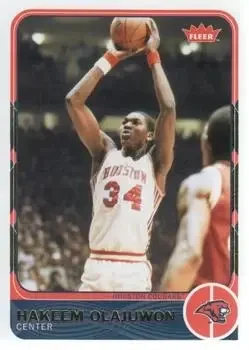 2011-12 Fleer Retro #5 Hakeem Olajuwon