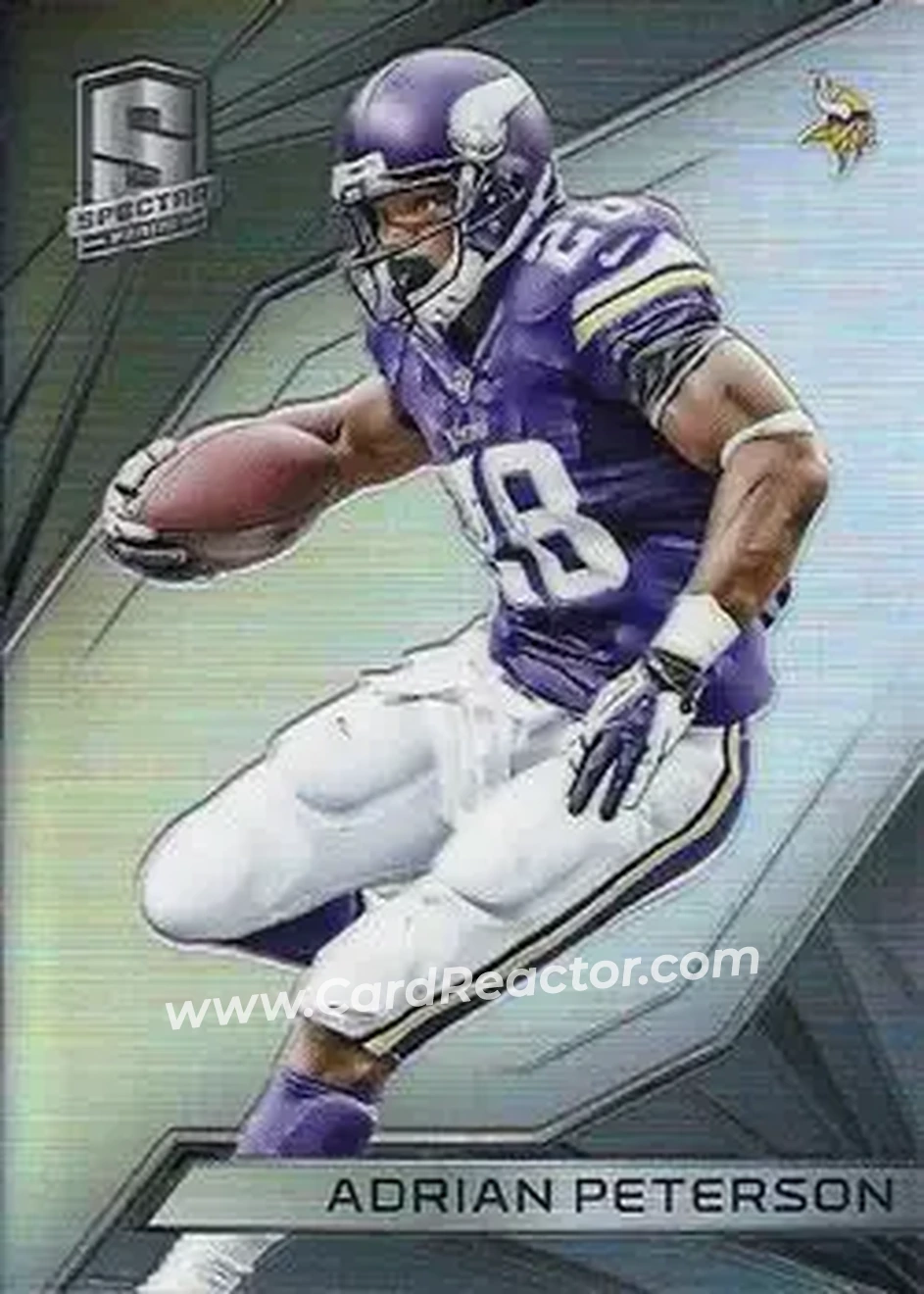 2015 Panini Spectra #2 - Adrian Peterson - Minnesota Vikings - Front