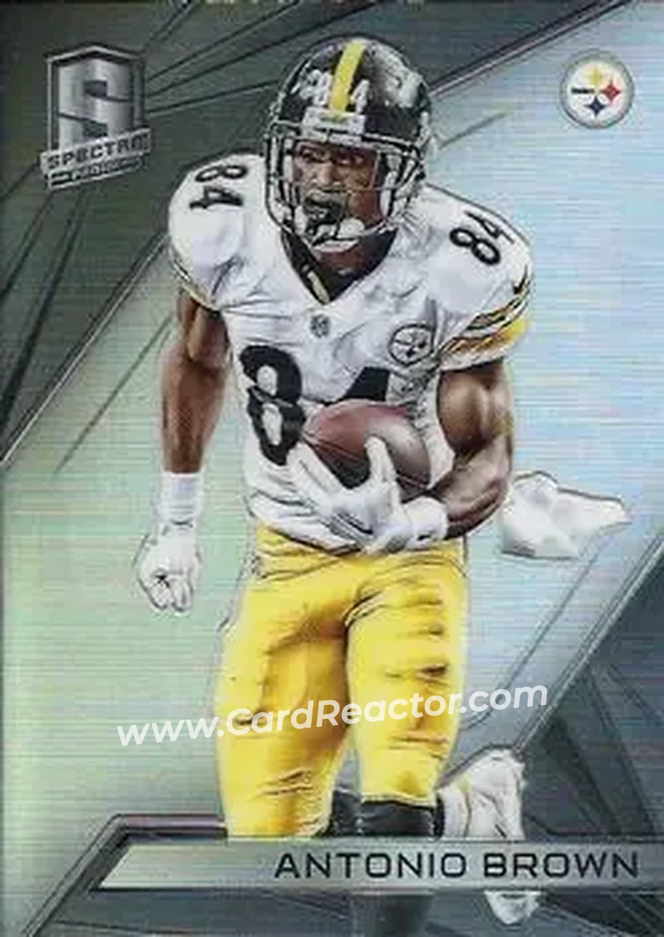 2015 Panini Spectra #10 - Antonio Brown - Pittsburgh Steelers - Front