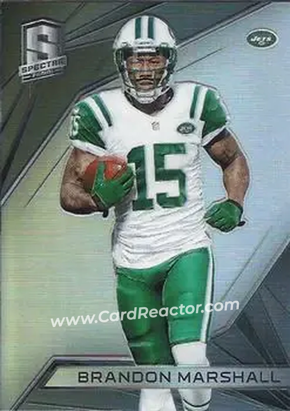 2015 Panini Spectra #18 - Brandon Marshall - New York Jets - Front