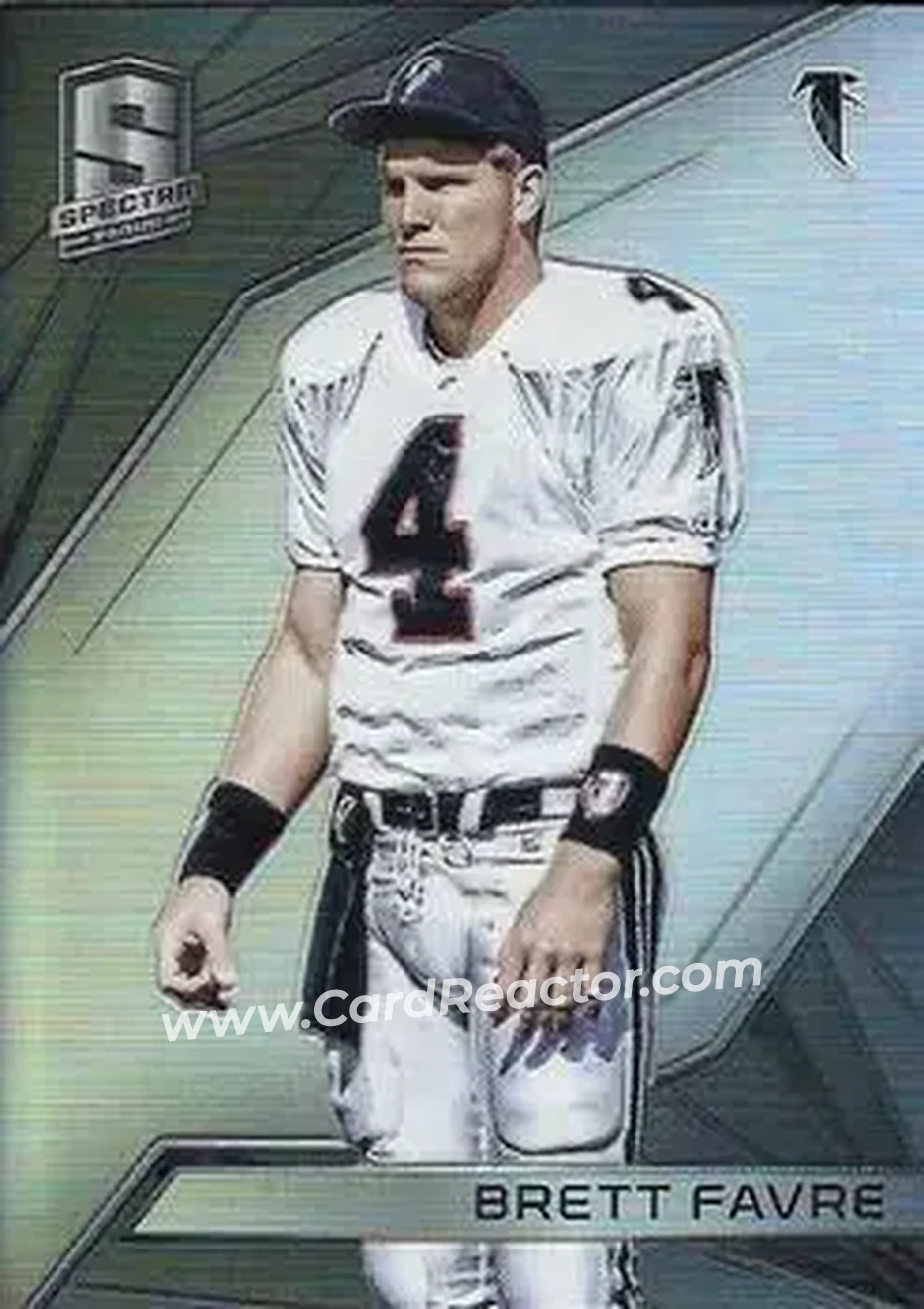 2015 Panini Spectra #19a - Brett Favre - Atlanta Falcons - Front