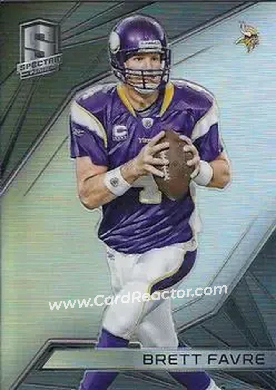 2015 Panini Spectra #19c - Brett Favre - Minnesota Vikings - Front