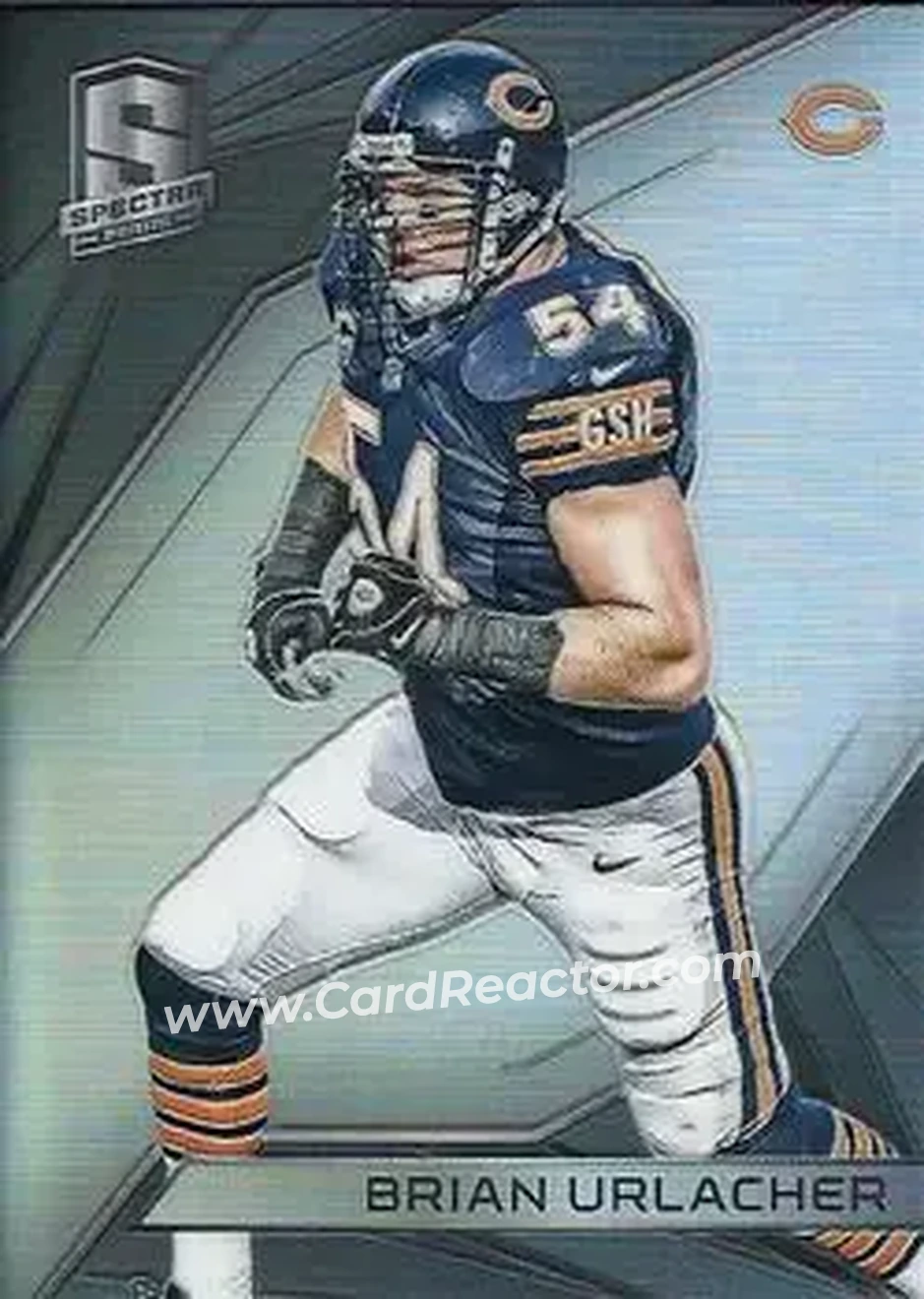 2015 Panini Spectra #21 - Brian Urlacher - Chicago Bears - Front