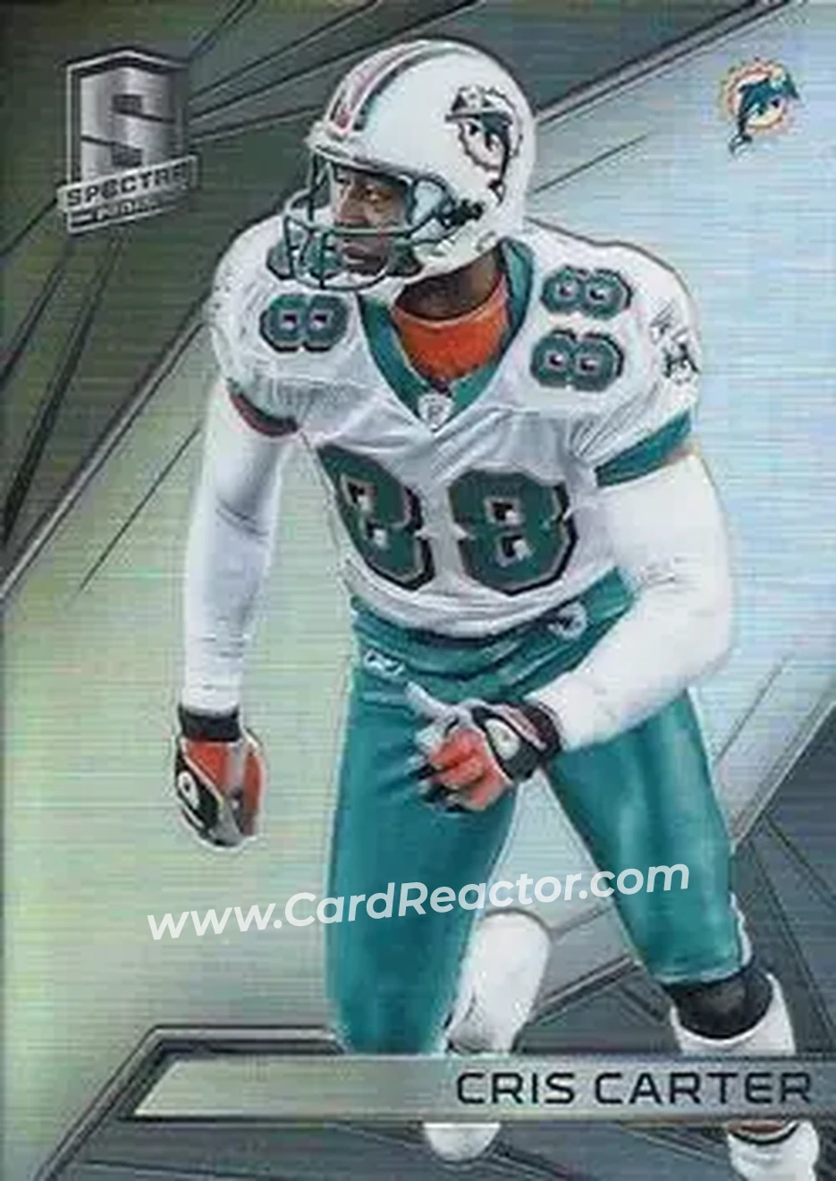 2015 Panini Spectra #26a - Cris Carter - Miami Dolphins - Front