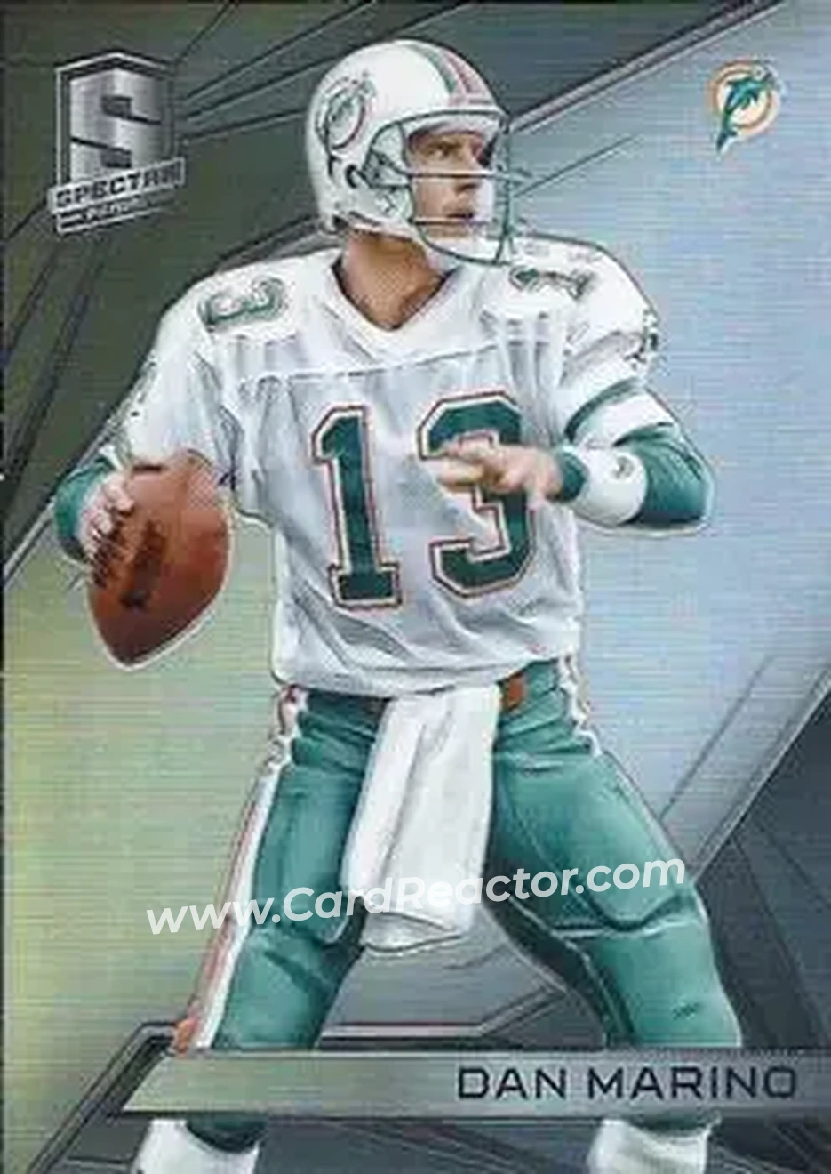 2015 Panini Spectra #28 - Dan Marino - Miami Dolphins - Front