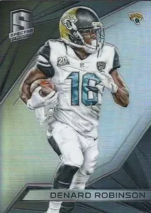 2015 Panini Spectra #34 - Denard "Shoelace" Robinson - Jacksonville Jaguars